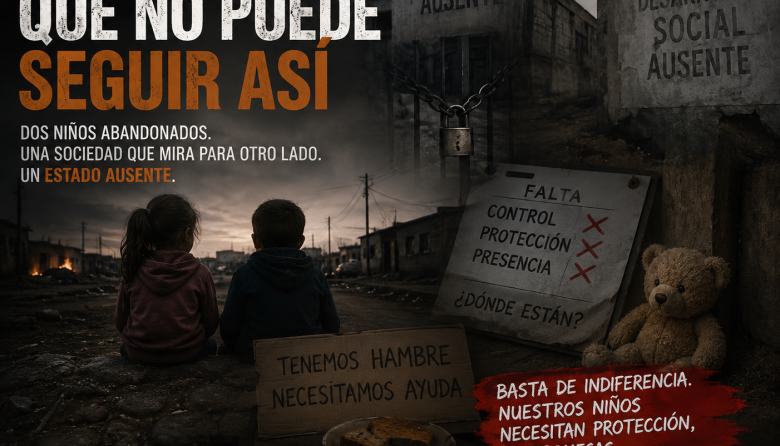 DOS NIÑOS ABANDONADOS Y UNA SOCIEDAD QUE LLEGÓ TARDE