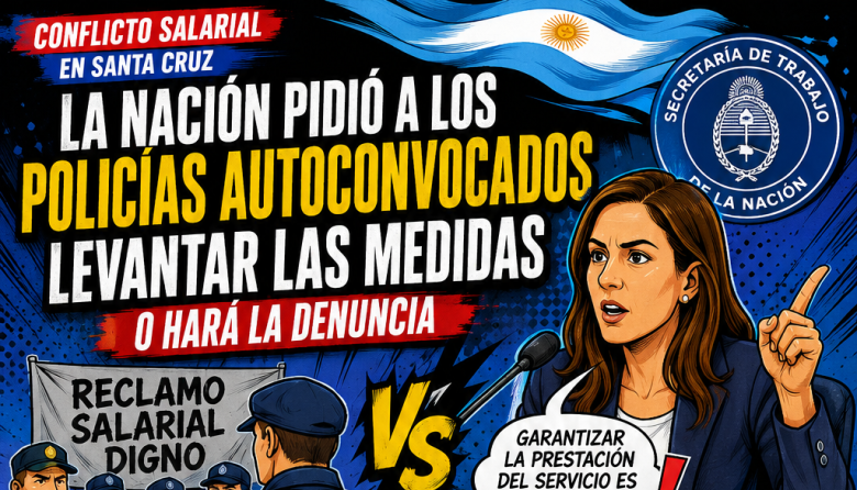 La Nación pidió a los policías autoconvocados levantar las medidas de fuerza y advirtió que podría realizar una denuncia