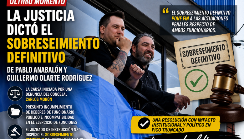 Último momento | Resolución judicial