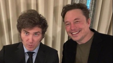 En su primera actividad oficial en Estados Unidos, Javier Milei se reúne con Elon Musk en Maryland