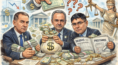 Santa Cruz pide $100.000 millones mientras sostiene una estructura política millonaria