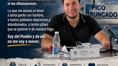 Carlitos Morón rechazó el endeudamiento provincial: “Santa Cruz no se hipoteca”