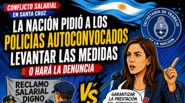 La Nación pidió a los policías autoconvocados levantar las medidas de fuerza y advirtió que podría realizar una denuncia