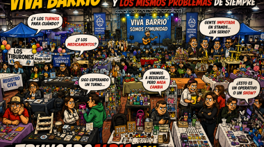 “Viva Barrio” pasó por Pico Truncado: mucho escenario, muchos stands y las mismas problemáticas de siempre