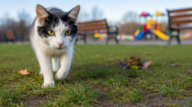 Un estudio identificó la posible razón detrás de las manchas negras que afectan la córnea de los gatos