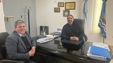 El legislador provincial visitó Pico Truncado para respaldar la gestión municipal y articular proyectos para la región.