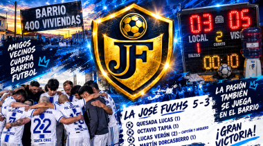 LA JOSÉ FUCHS: EL ORGULLO DEL BARRIO 400 QUE SE HACE GRANDE A PURA PASIÓN