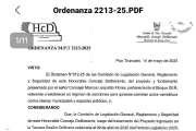 Aprobada una ordenanza para sancionar el vandalismo en bienes públicos de la ciudad