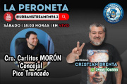 🚍#LaPeroneta seguimos en Pico Truncado con el Cro. Concejal Carlitos Moron