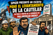 SIPGER pidió el levantamiento de la cautelar contra el gremio y denunció una "criminalización" del conflicto con PAE