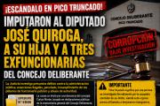 IMPUTARON AL DIPUTADO POR EL PUEBLO JOSÉ QUIROGA, A SU HIJA, A TAMARA VERA Y LAURA CHOSCO