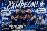 ¡EL LOBO GRITÓ CAMPEÓN DE PUNTA A PUNTA!